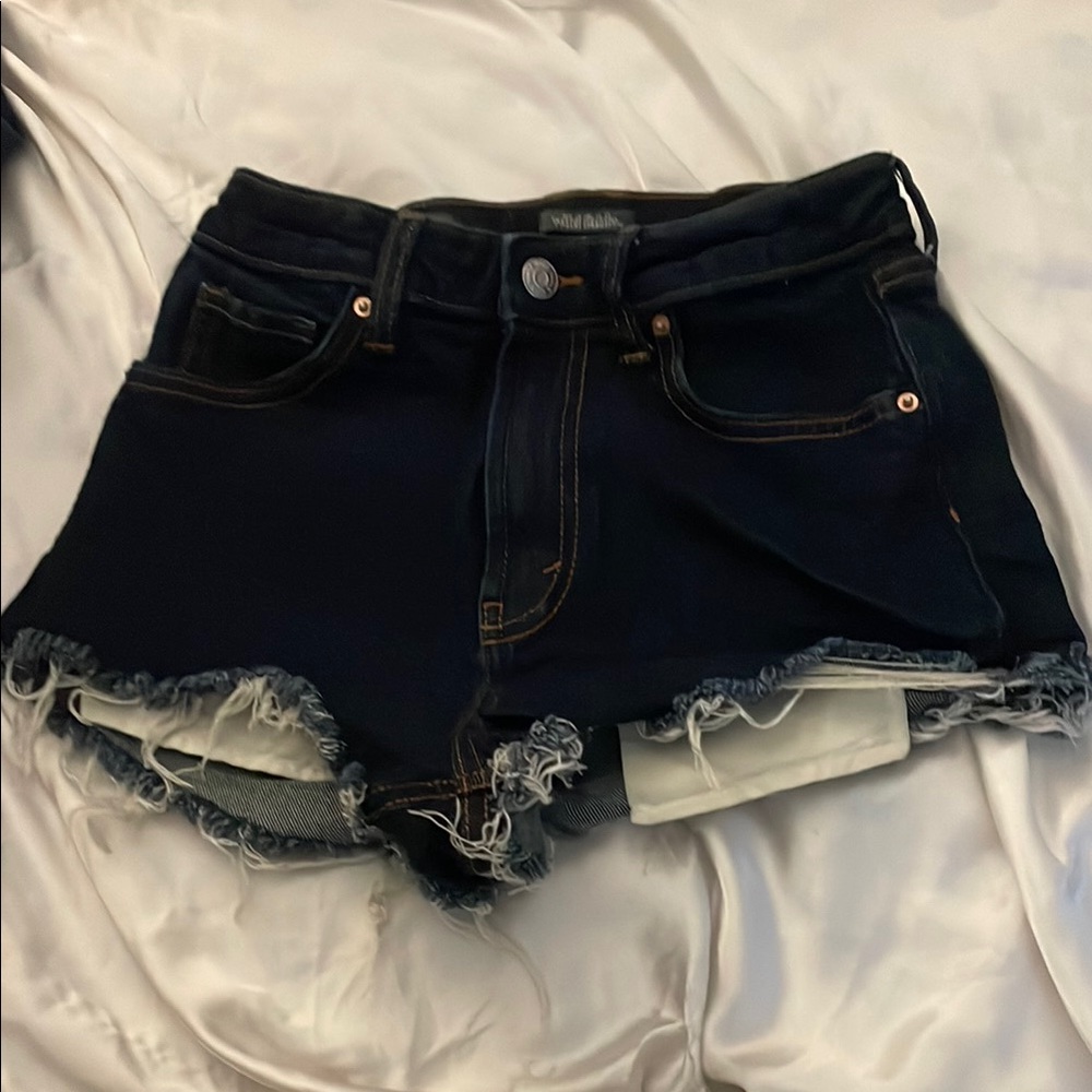 Wild Fable kid's Black Denim Shorts